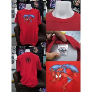 เสื้อยืดสีแดงลาย Spiderman 00s' (ไซส์XL)